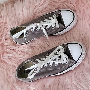 Dark Gray Converse Sneakers